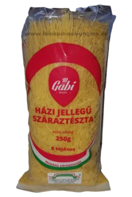 M-Gabitészta | Hosszú cérnametélt | Fadennudeln mit 8 Eier 250g